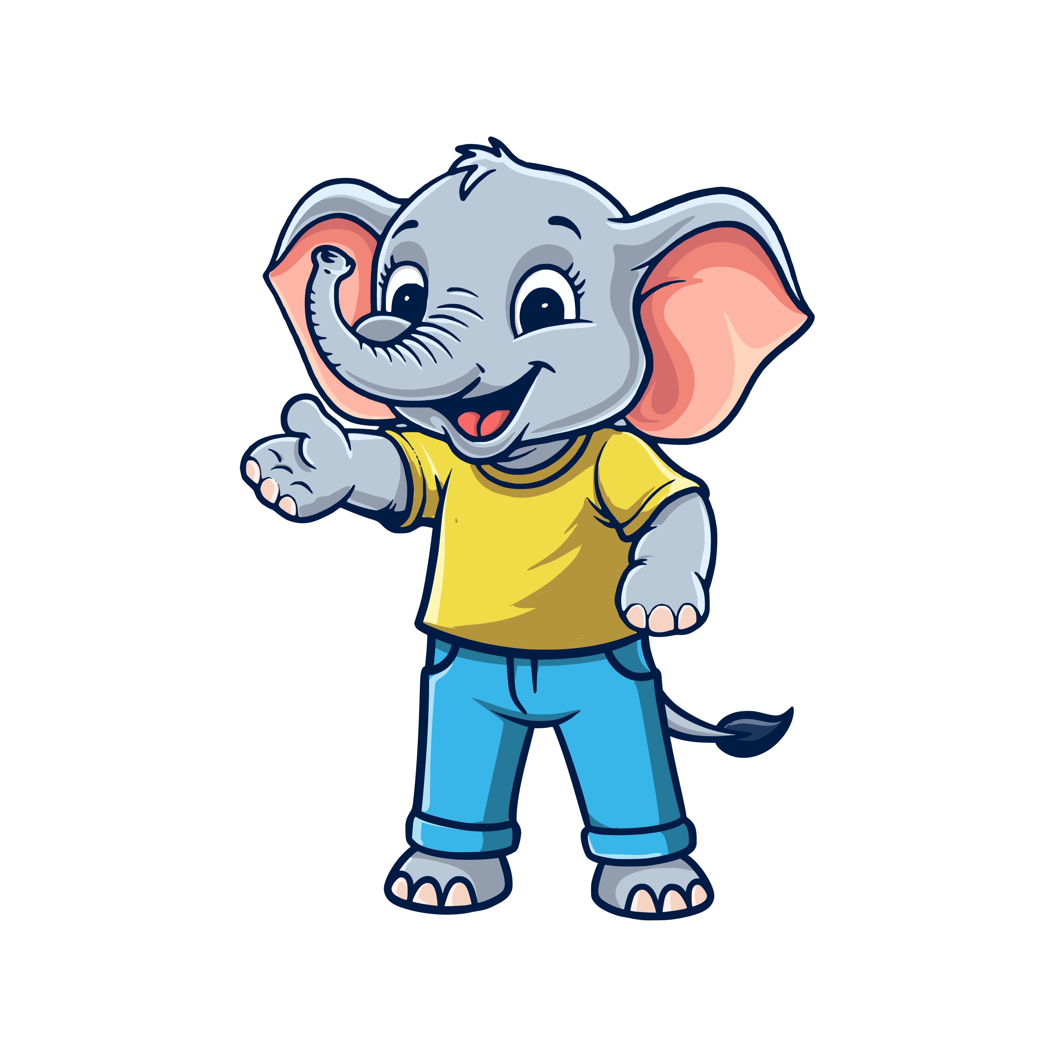 Ellie the Elephant - PlayNation Mascot